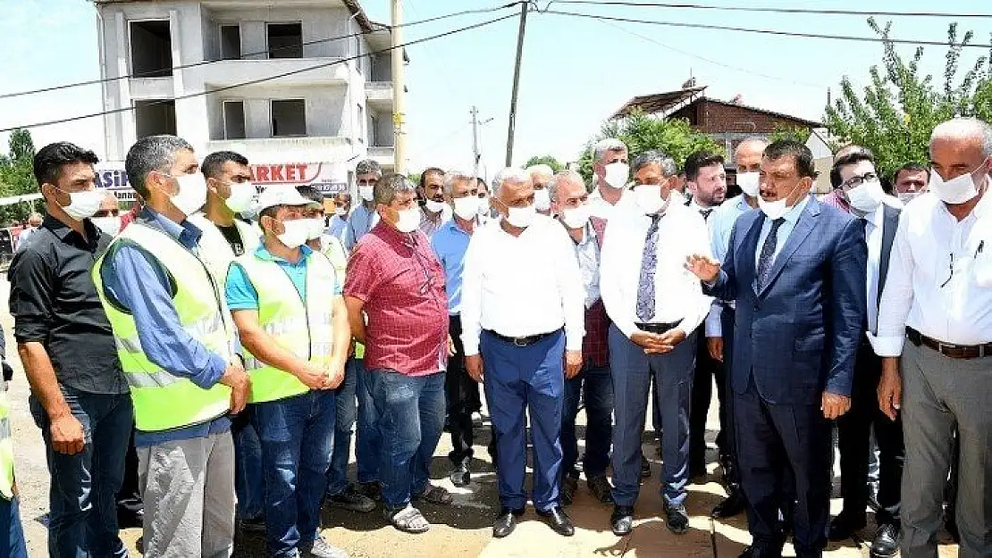 Dilek mahallesinin yol sorunu çözüldü