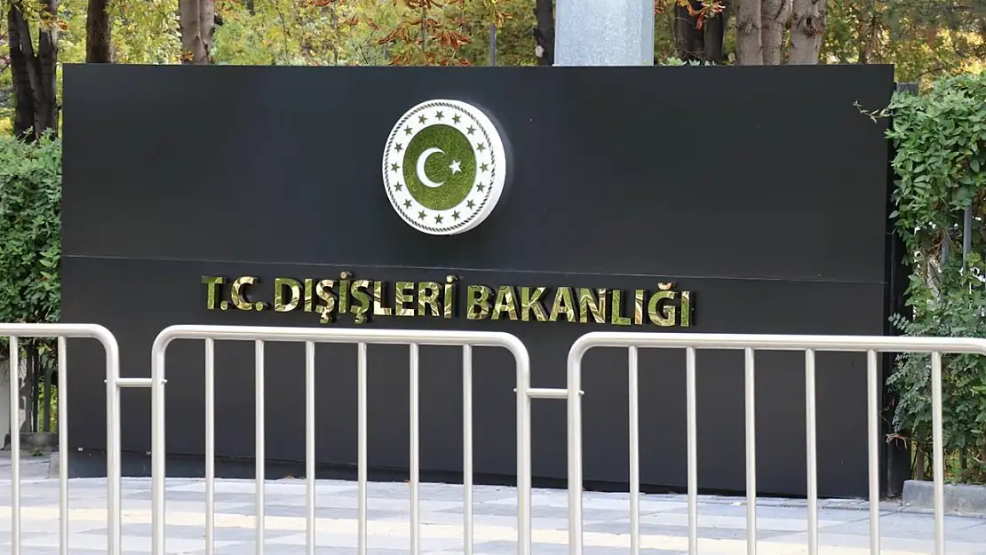 Dışişleri Bakanlığından 'Suriye' açıklaması