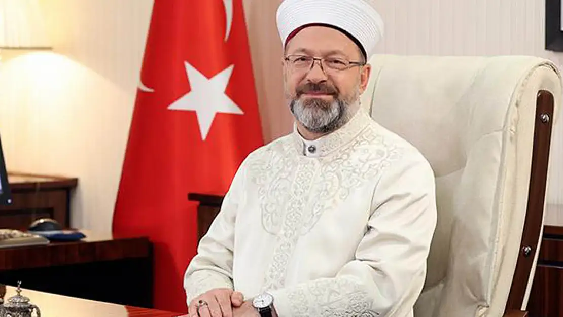 Diyanet İşleri Başkanı Erbaş'tan hicri yılbaşı mesajı