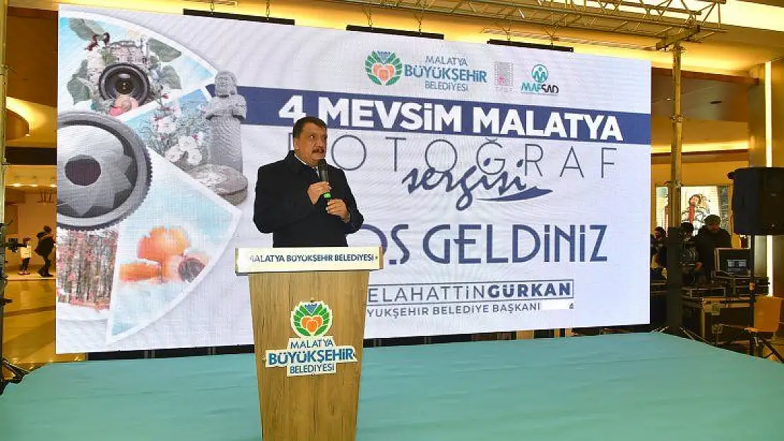 Dört Mevsim Malatya Konulu Fotoğraf Sergisi Açıldı