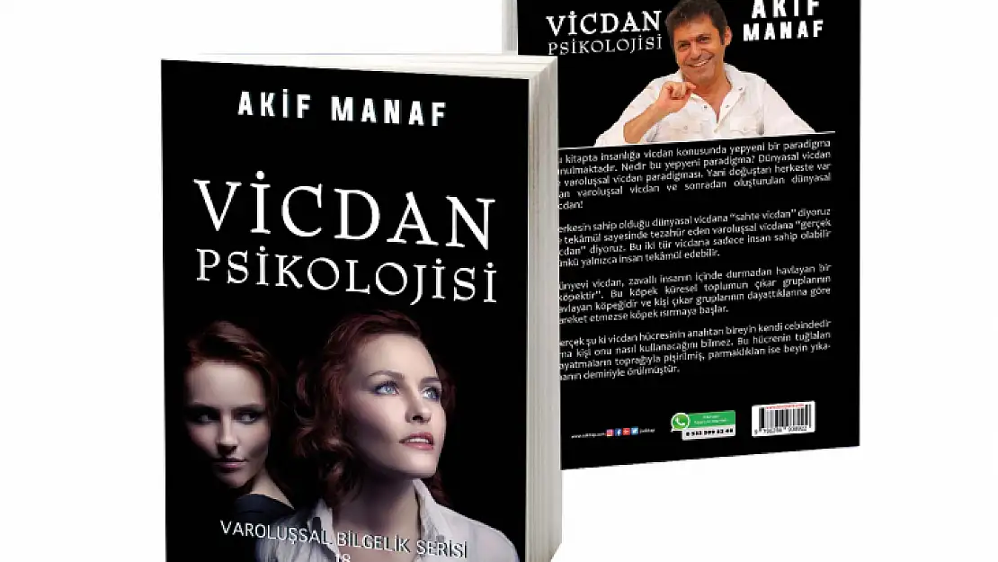 Dünyaca Ünlü Yazar Akif Manaf'tan 90. Kitap: Vicdan Psikolojisi