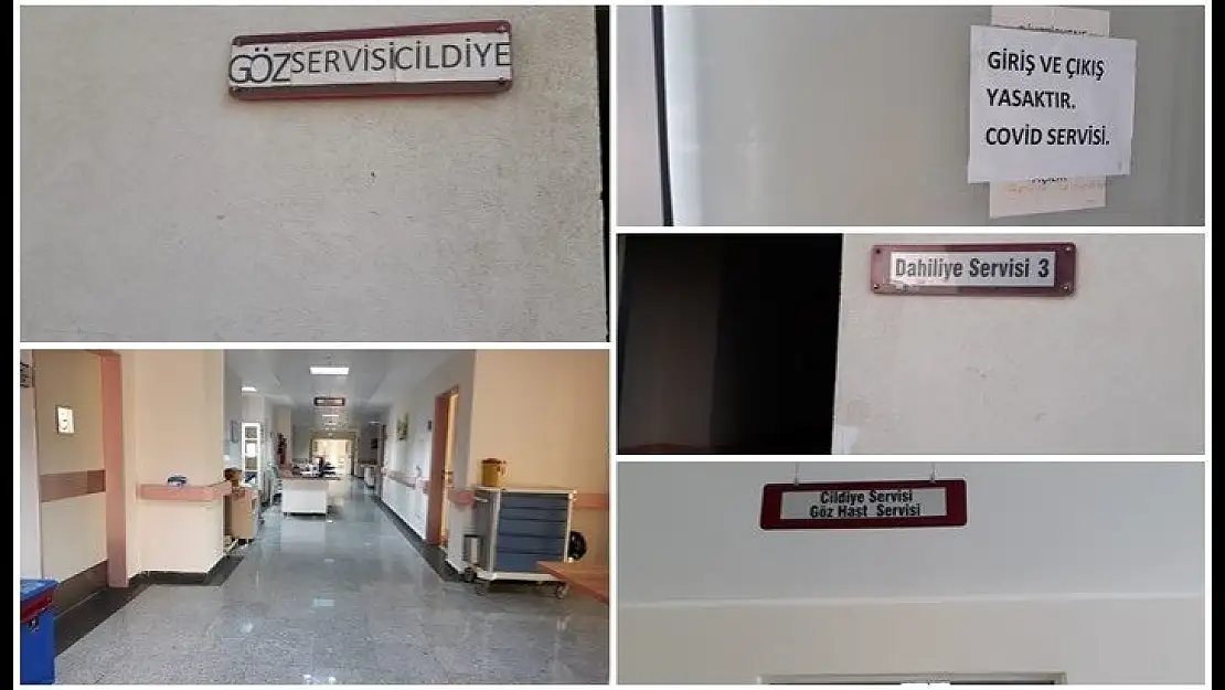 Eğitim ve Araştırma Hastanesinde Covid-19 yoğunluğu