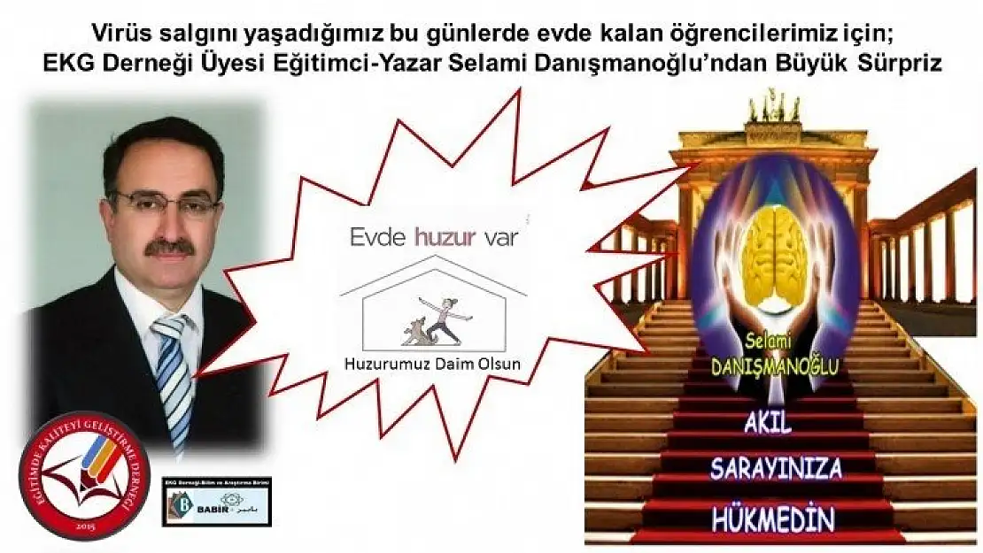 EKG Derneği Üyesi Eğitimci-Yazar Selami Danışmanoğlu'ndan Çocuklara Sürpriz