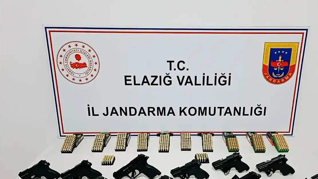 Elazığ'da silah ticareti yaptığı iddiasıyla bir zanlı tutuklandı