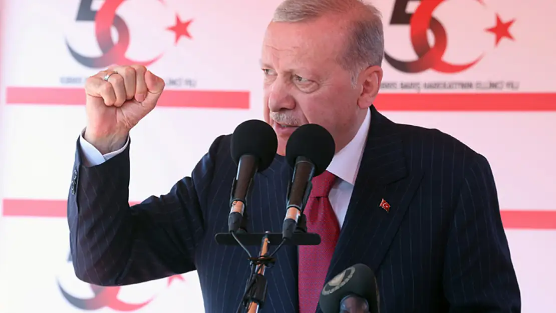 Erdoğan: Türkiye ve KKTC olarak sırt sırtayız