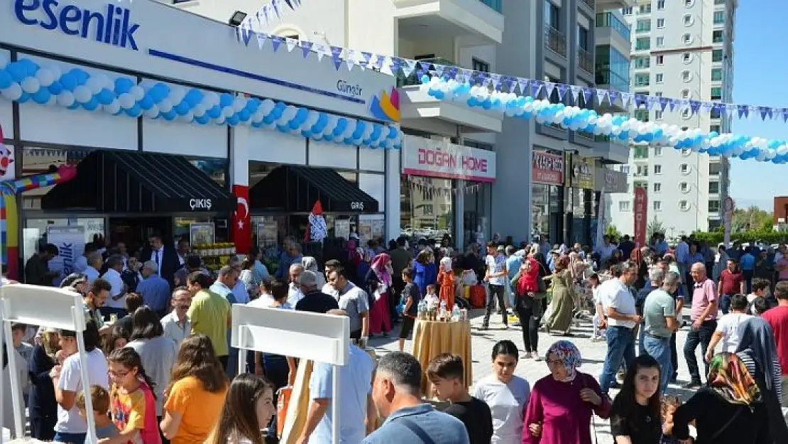 Esenlik GÜNGÖR Süpermarket Şubesi açıldı