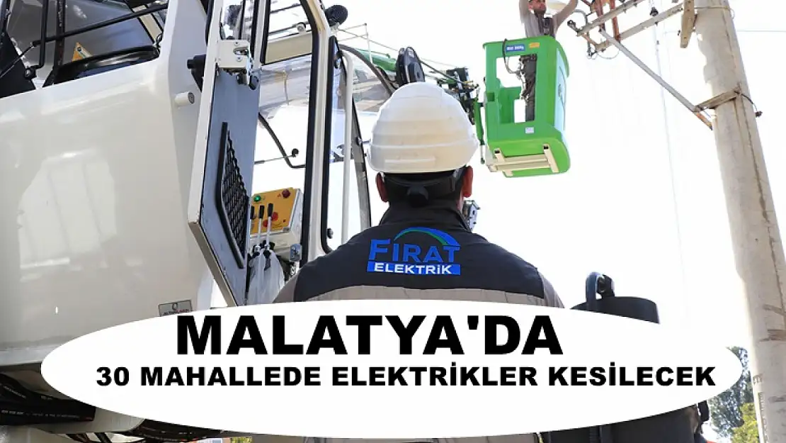 Fırat EDAŞ'tan Planlı Elektrik Kesintisi Uyarısı: Hangi Mahalleler Etkilenecek?