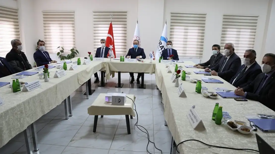 Fırat Kalkınma Ajansı Kasım Ayı Yönetim Kurulu Toplantısı Tunceli'de Yapıldı