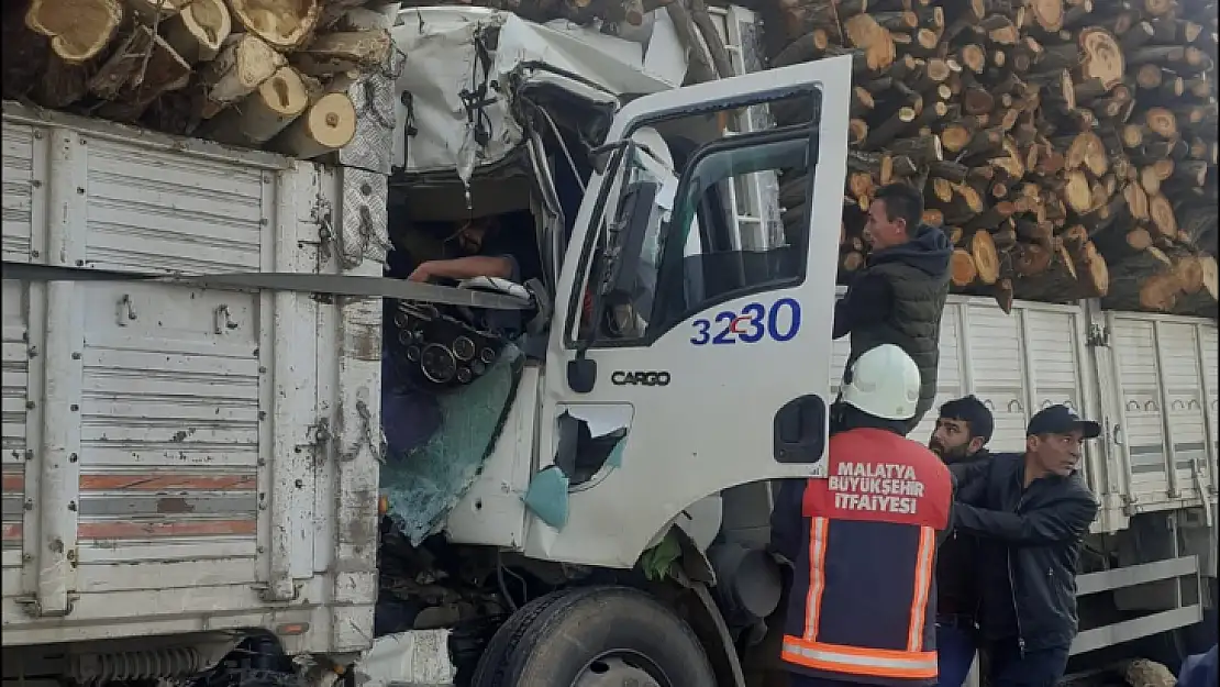 Freni Patlayan Kamyonu şoför arkadaşı kurtardı