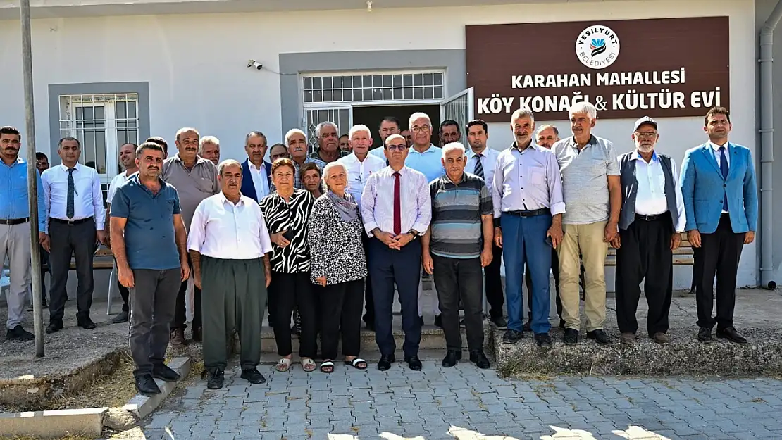 Geçit, Bindal, Çayırköy, Karahan ve Özal mahallelerini ziyaret etti