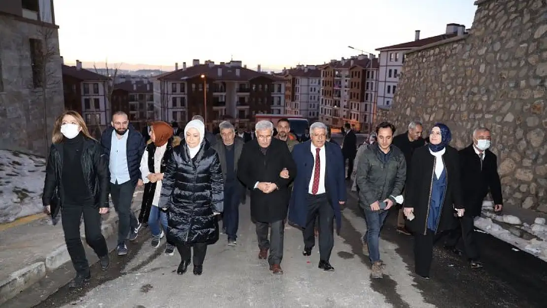 Gelincik Tepesi'ndeki Ailelere Sürpriz Ziyaret