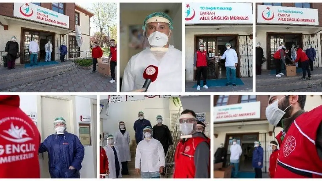 Gençlik Merkezlerinde 'Koruyucu Maske' Üretimi Devam Ediyor