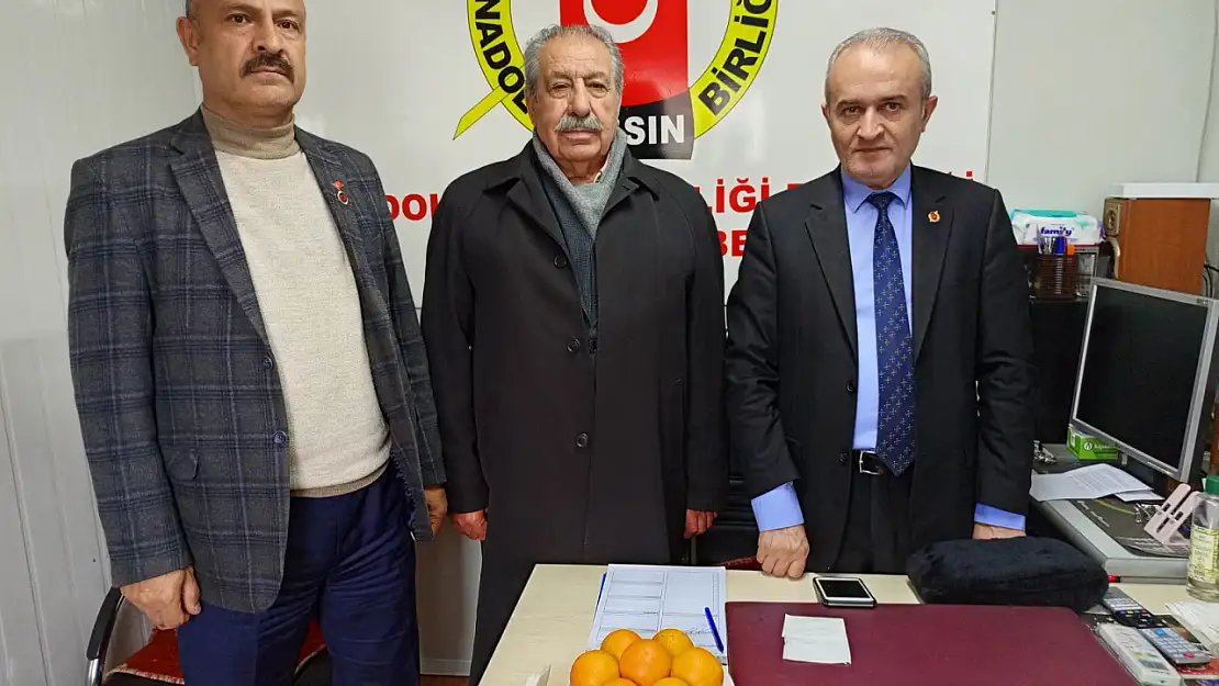 Genel Başkan Taşçı'dan Anadolu Basın Birliği Malatya Şubesi'ne Ziyaret