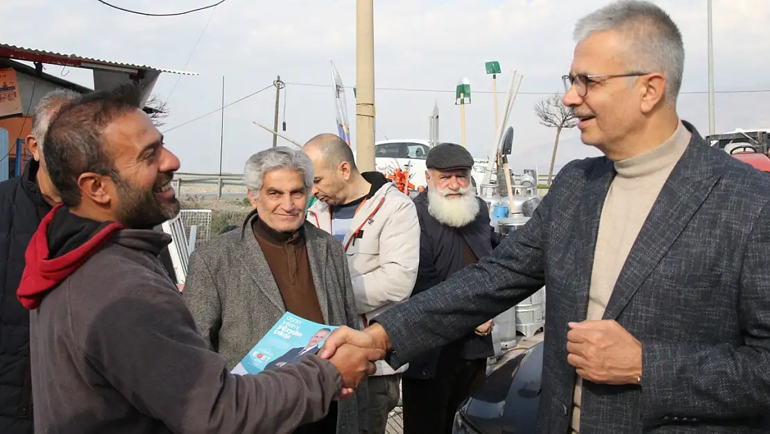 Gezer, Kale İlçesinde Esnafın Sorunlarını Dinledi, Destek İstedi