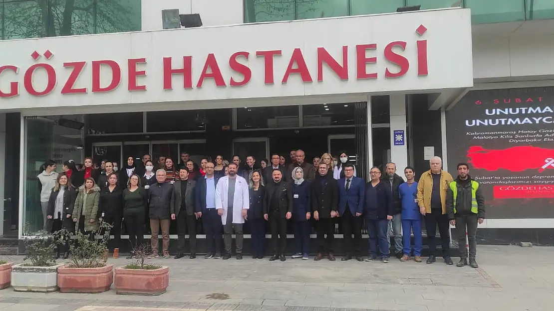 Gözde Hastanesi 6 Şubat'ı unutmadı