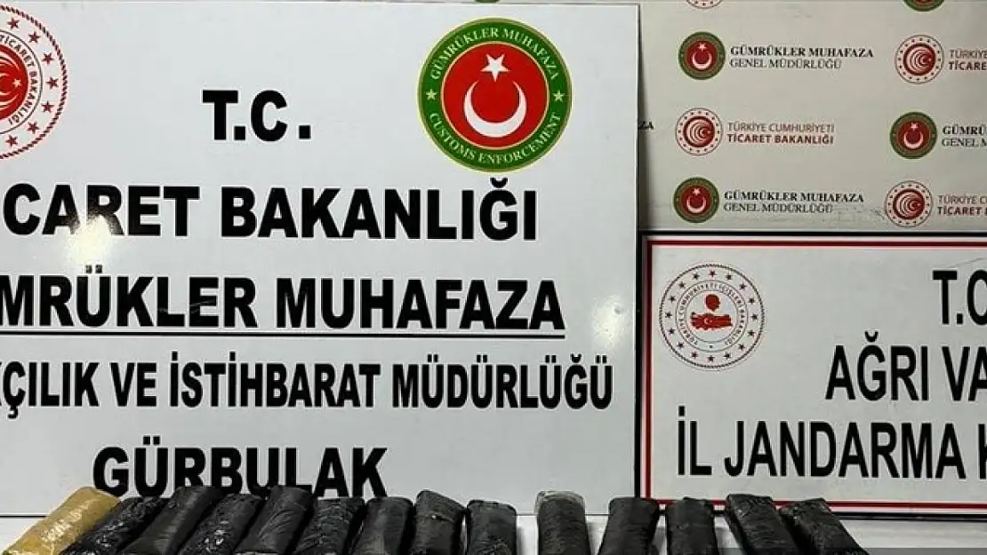 Gürbulak Gümrük Kapısı'nda 23 kilo 646 gram uyuşturucu ele geçirildi