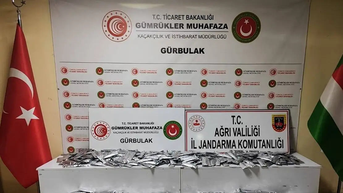 Gürbulak Gümrük Kapısı'nda kaçak 1260 şişe botoks ilacı ele geçirildi