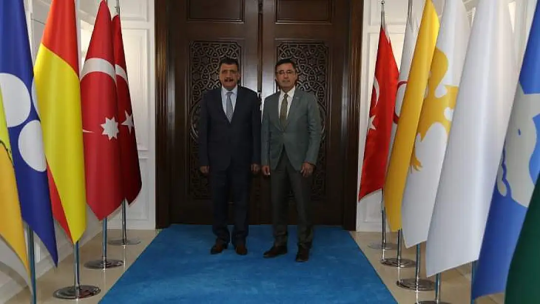 MASKİ Genel Müdürü Mumcu, Başkan Gürkan İle Bir Araya Geldi