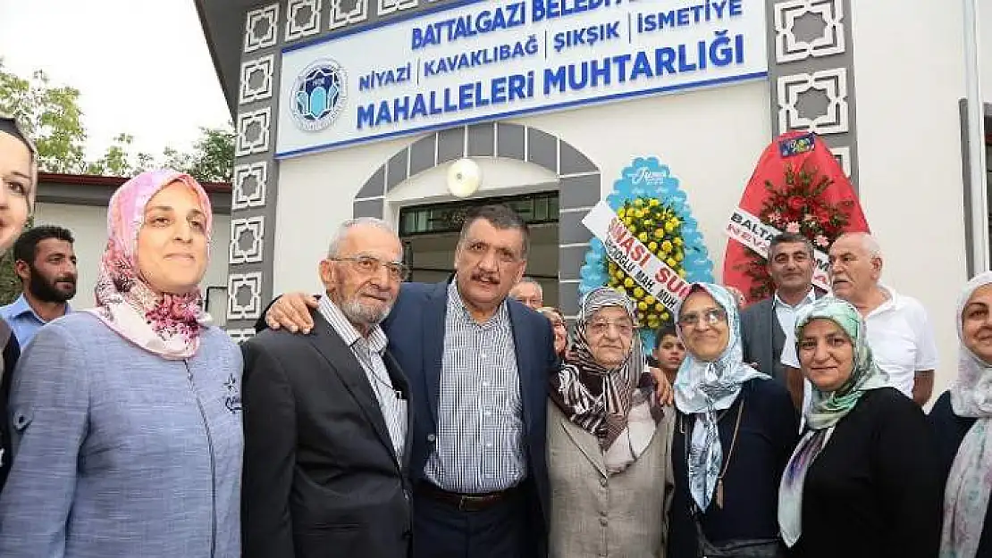 Dört Mahalleye Hizmet Verecek Muhtar Evi Açıldı