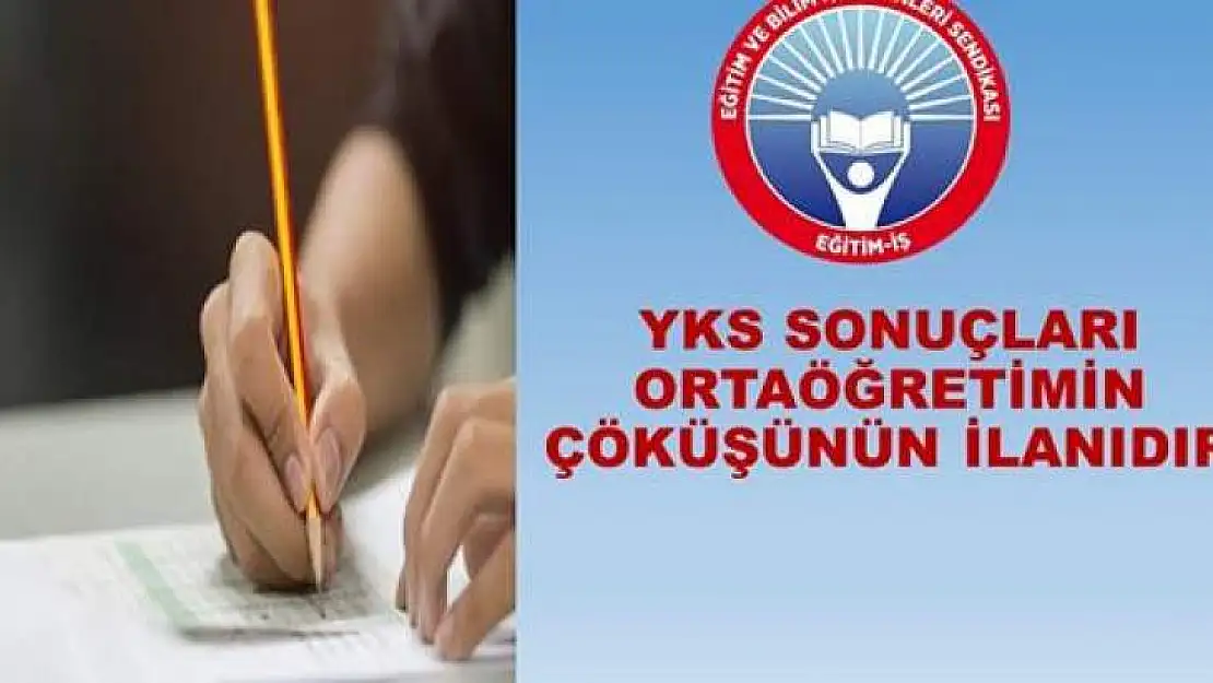 YKS Sonuçları Ortaöğretimin Çöküşünün İlanıdır