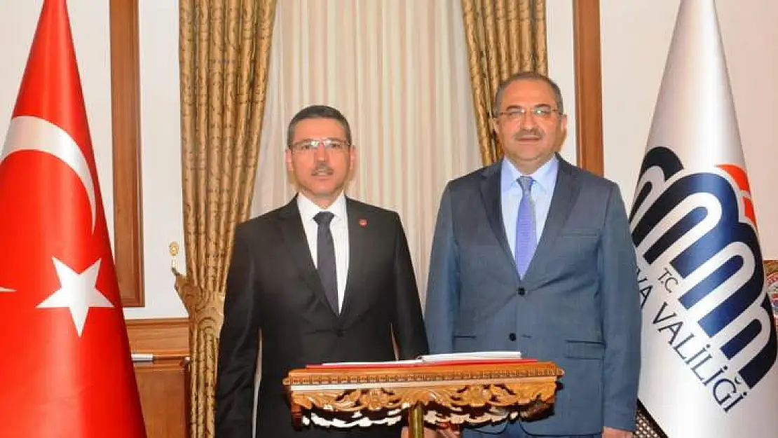Sayıştay Başkanı Seyit Ahmet Baş'tan Vali Ali Kaban'a Ziyaret