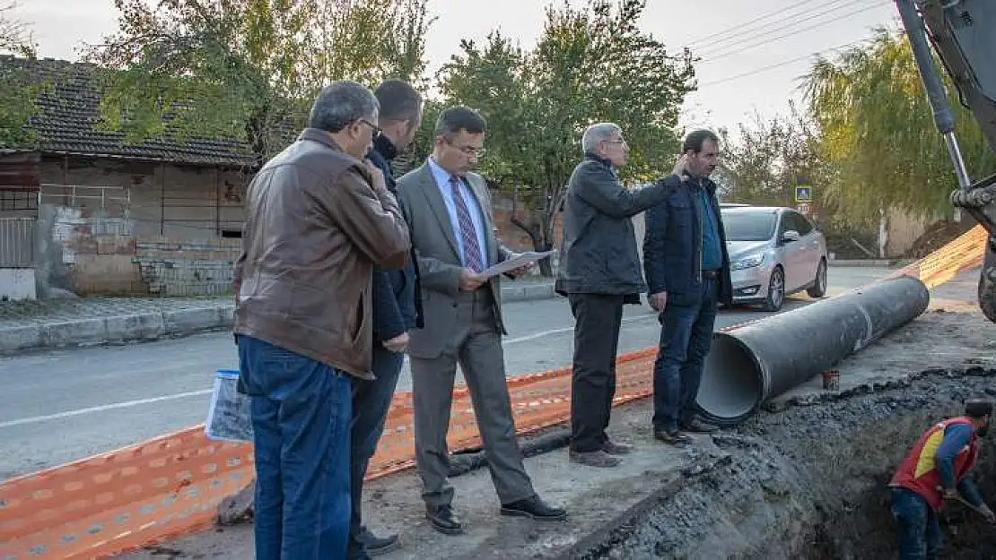 Eski Malatya'yı Besleyen Ana Şebeke Hattını Yenileme Çalışmalarında Sona Gelindi