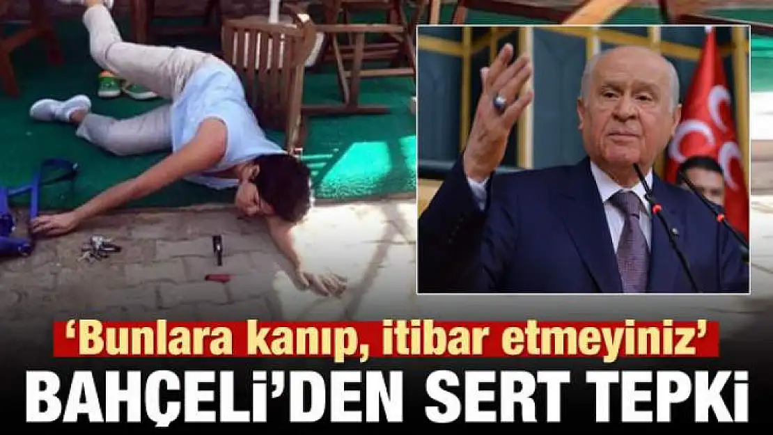 Bahçeli'den 'kayan yıldızlar' tepkisi