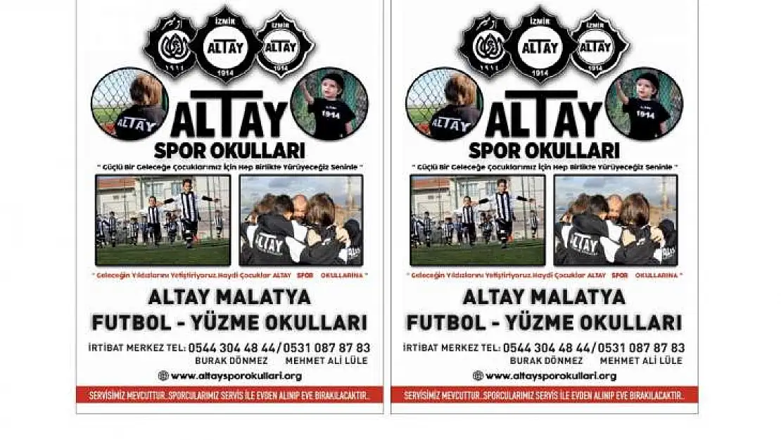 Altay Spor Kulübü Malatya'da Faaliyetlere Başladı