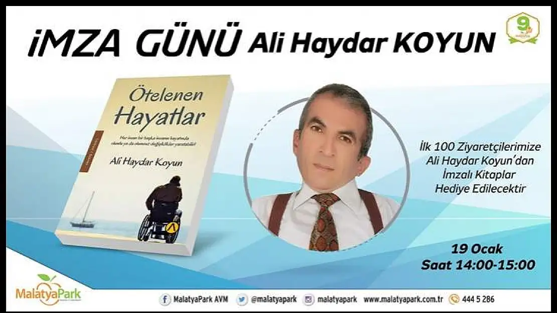 Ötelenen Hayatlar Kitabın İmza Günü Yarın