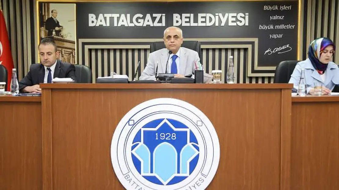 Battalgazi Belediye Meclisi, Haziran Ayı Olağan Toplantısını Yaptı