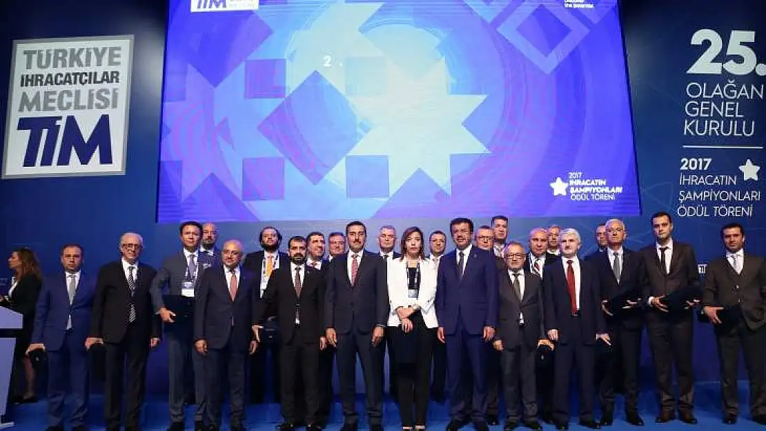 Egeli ihracat şampiyonlarına ödül yağmuru