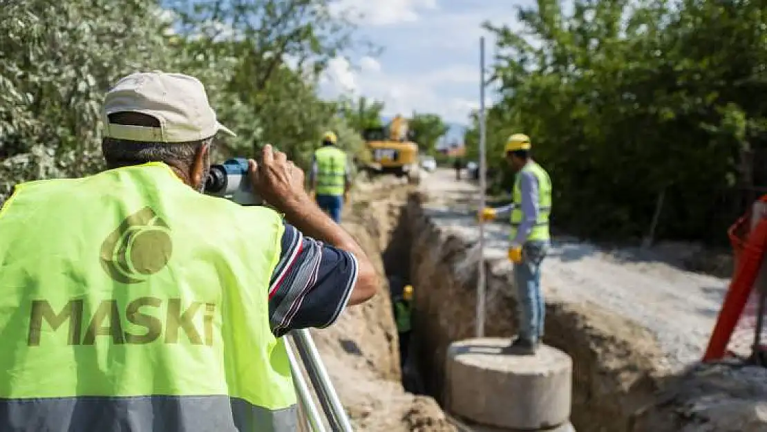 Maski, 9 Mahalleye 12 Km Kanalizasyon Hattı İnşa Etti