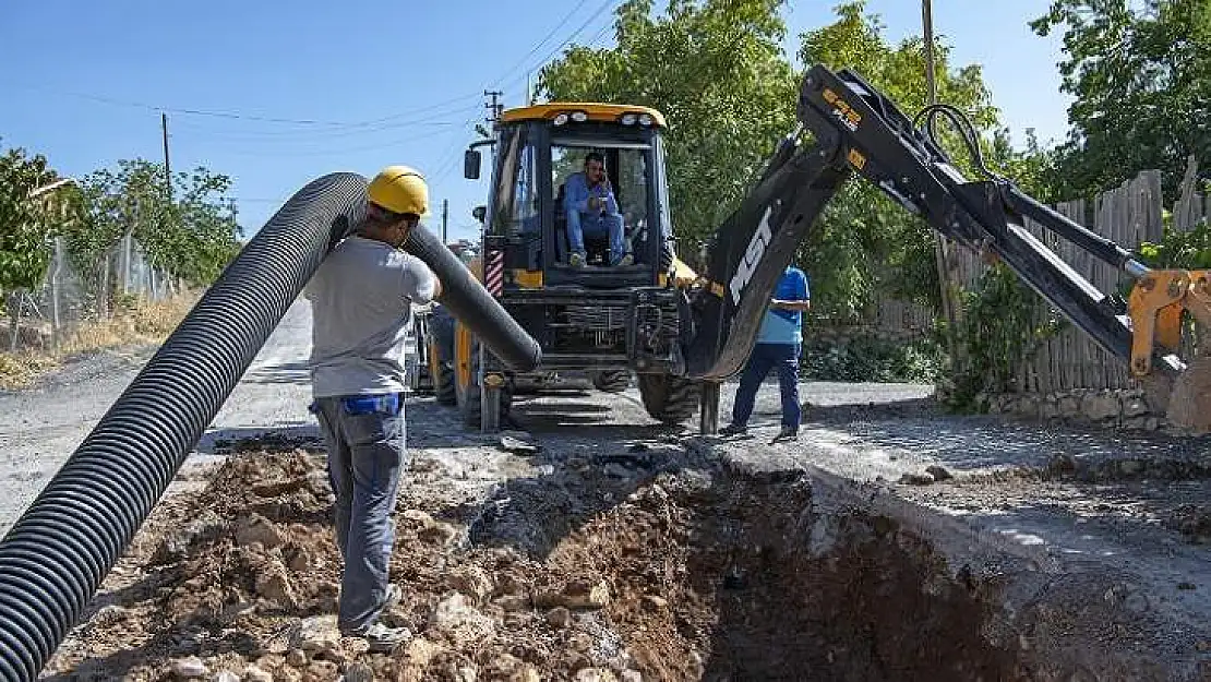 3 Mahalleye 5 Bin 650 Metrelik Kanalizasyon Altyapısı