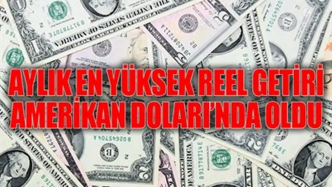 Reel getiri Amerikan Dolarında oldu.