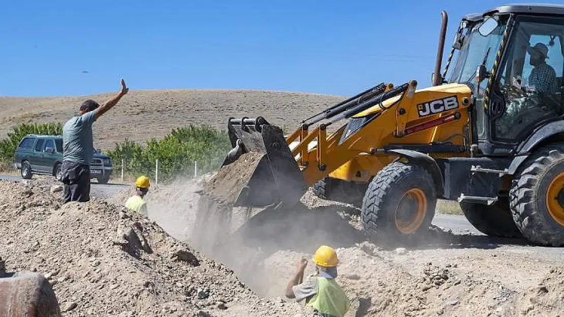 Arapgir Bostancık'a Yeni İçmesuyu Hattı