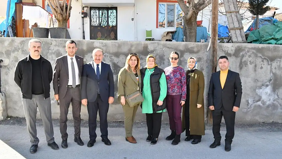 Hanımefendi Hanife Yazıcı'dan İlimizdeki Ailelere Ziyaret