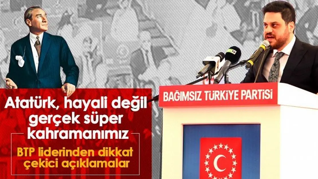 Hayali değil, gerçek süper kahramanımız Atatürk