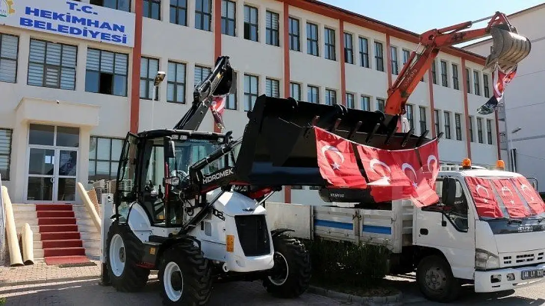 Hekimhan Belediyesi, 3 aracı daha bünyesine kattı.