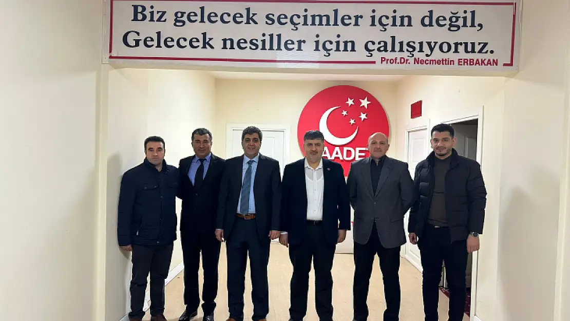 Hürriyetçi Eğitim Sen Saadet Partisini Ziyaret Etti