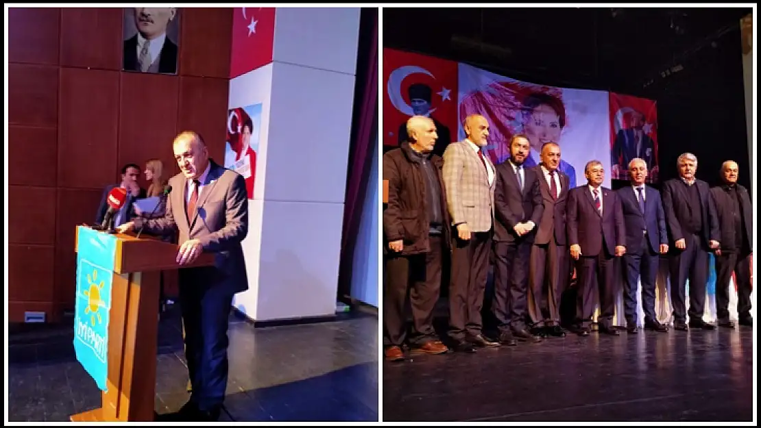 İYİ Parti İl Başkanlığı'na Hakan Yılmaz Yeniden Seçildi