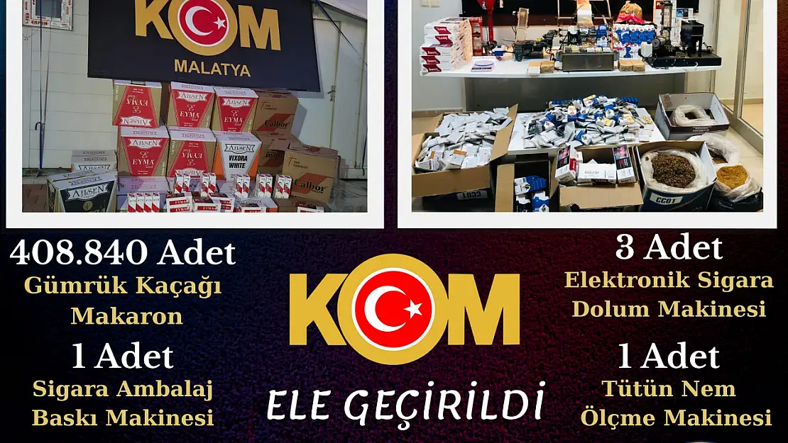 Kaçakçılık ve Organize Suçlarla Mücadele Şube Müdürlüğü çalışmaları