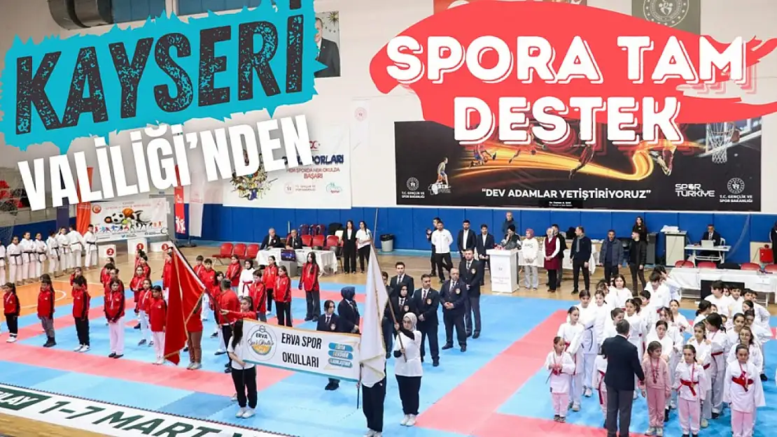 Kayseri Valiliği ve Erva Spor Okulları işbirliği