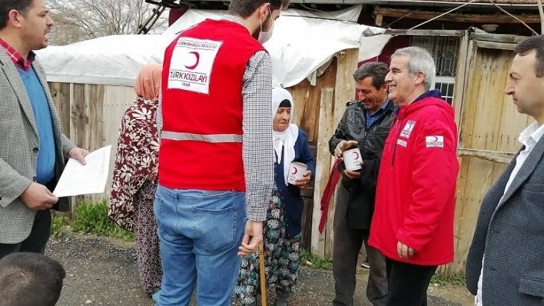 Kızılay Vefa Sosyal destek grubu ile görev başında