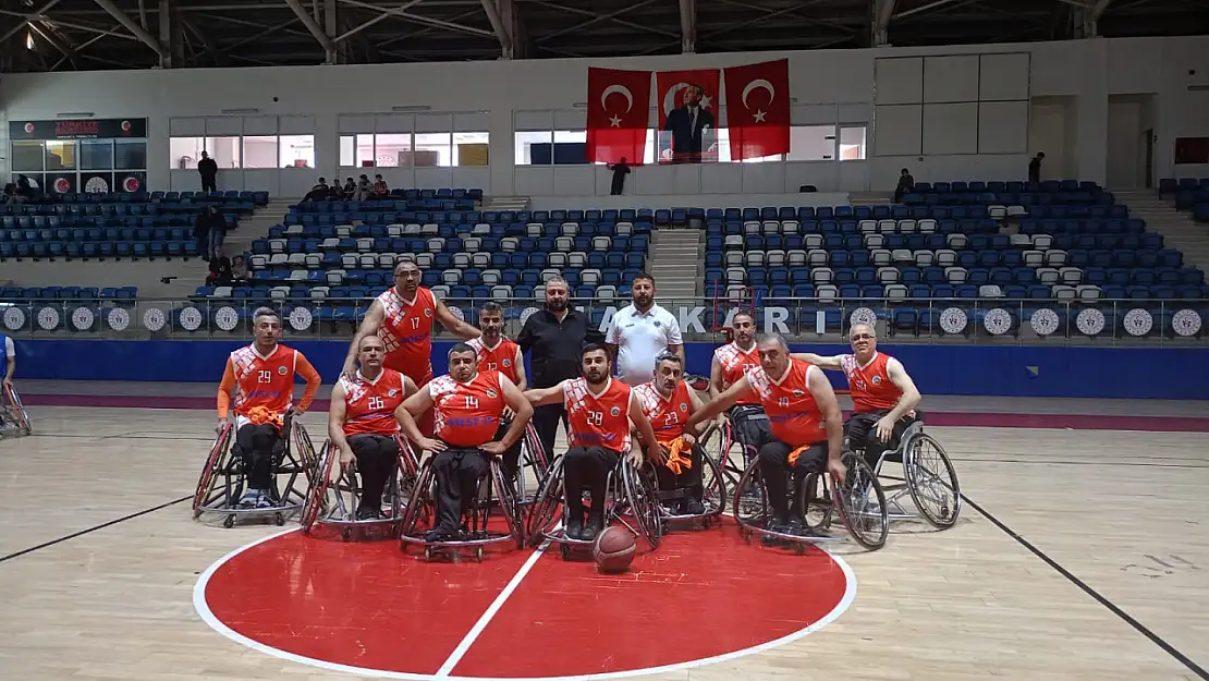 Malatya Büyükşehir Belediye Spor Tekerlekli Basketbol Takımı Deplasmanda Galip.