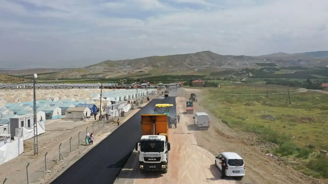 Malatya Büyükşehir Belediyesi  Yol Çalışmalarına Devam Ediyor