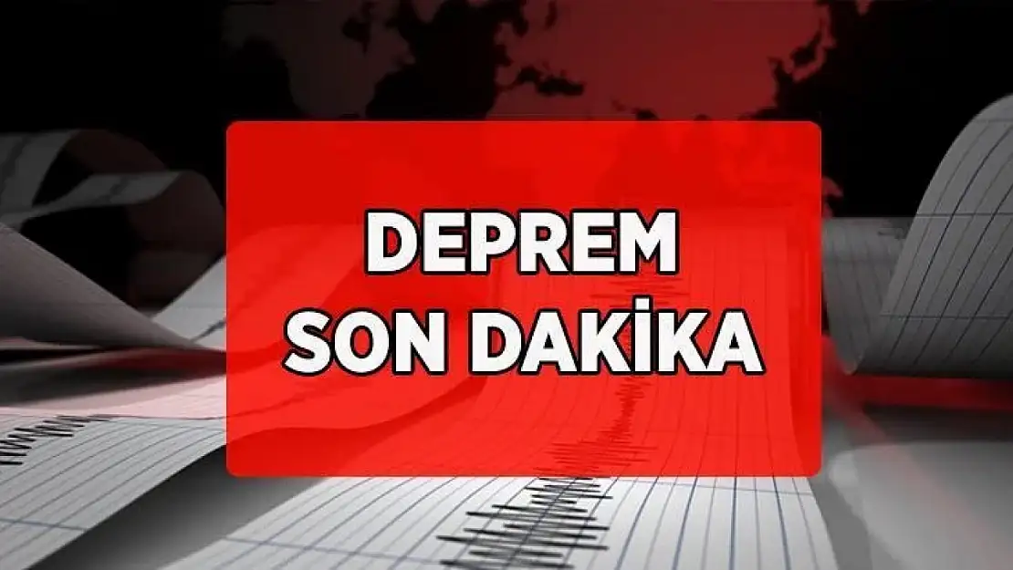 Malatya'da 5,9 büyüklüğünde  Deprem