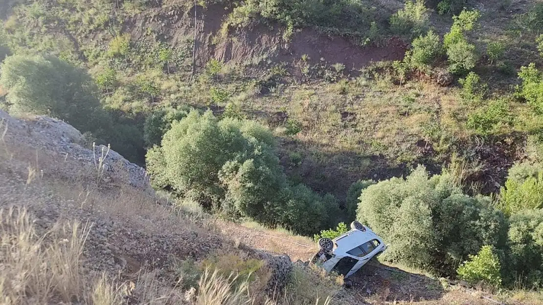 Malatya'da hafif ticari araç uçuruma devrildi, 1 kişi öldü, 2 kişi yaralandı