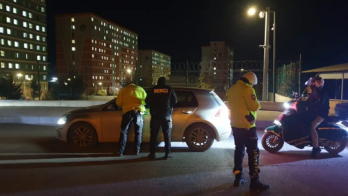 Malatya'da  Huzur ve Güvenlik Denetimleri Devam Ediyor