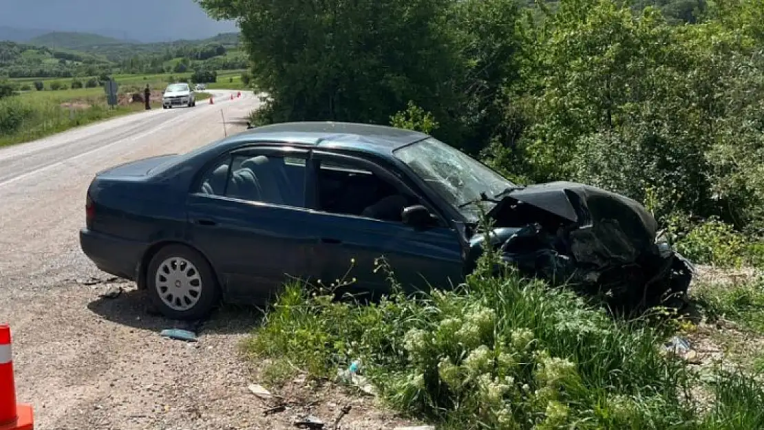 Malatya'da iki otomobilin çarpışması sonucu 7 kişi yaralandı