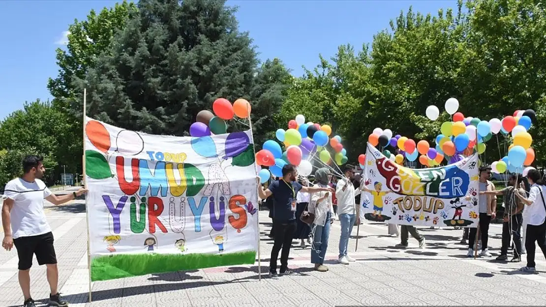 Malatya'da lösemi hastaları için 'umuda yürüyüş' etkinliği yapıldı